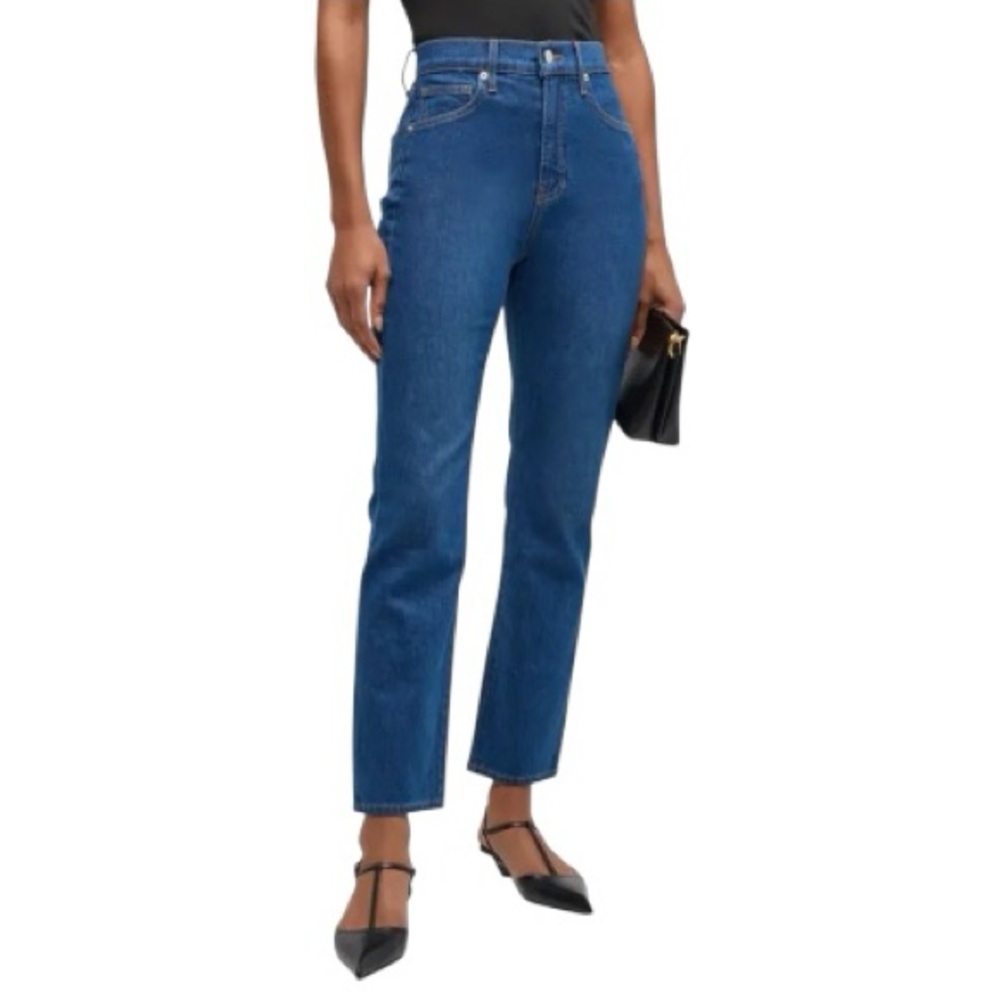 VERONICA BEARD Alenah High Waisted Straight Legs Jeans - Women’s 27 & 28 - New